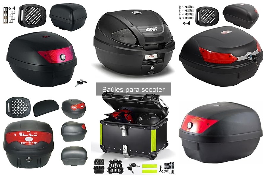 Personaliza tu baúl para scooter: ideas y consejos prácticos