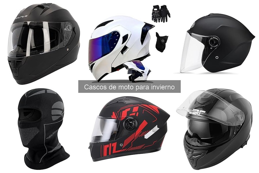 Peso de cascos de moto para invierno: ¿Cuánto debes saber?