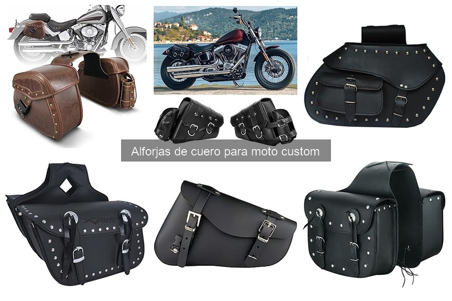 Precios de Alforjas de Cuero para Moto Custom: Comparativa