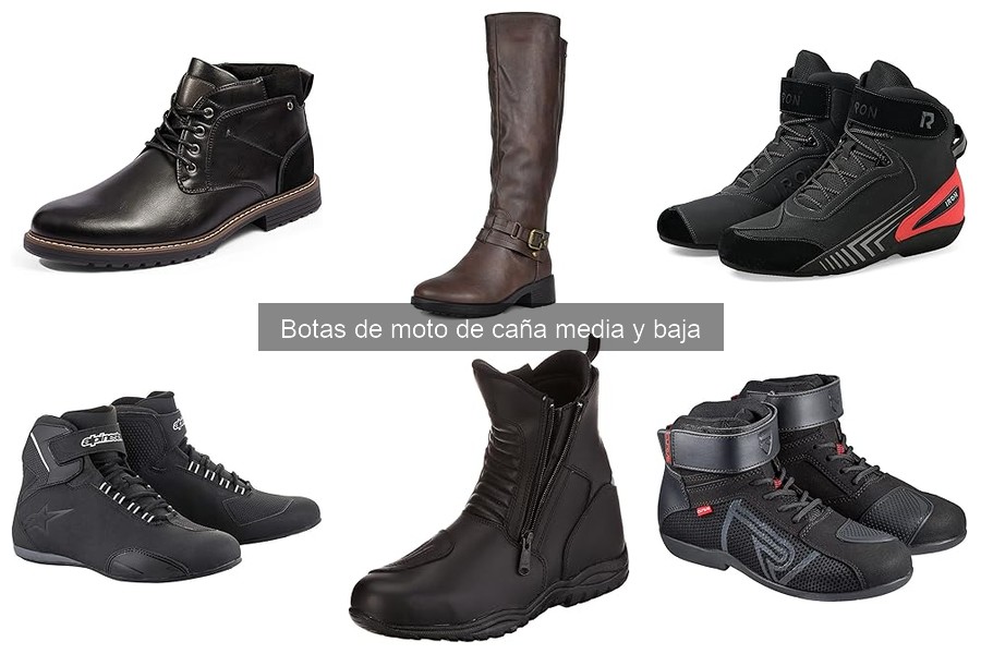 Precios de Botas de Moto de Caña Media: Guía Actualizada