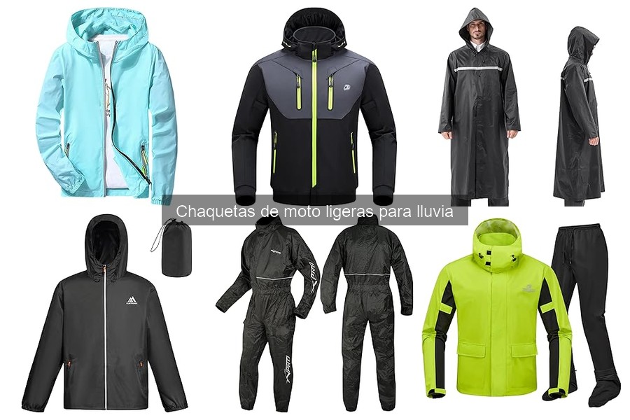 Precios de chaquetas de moto ligeras para lluvia: guía 2023