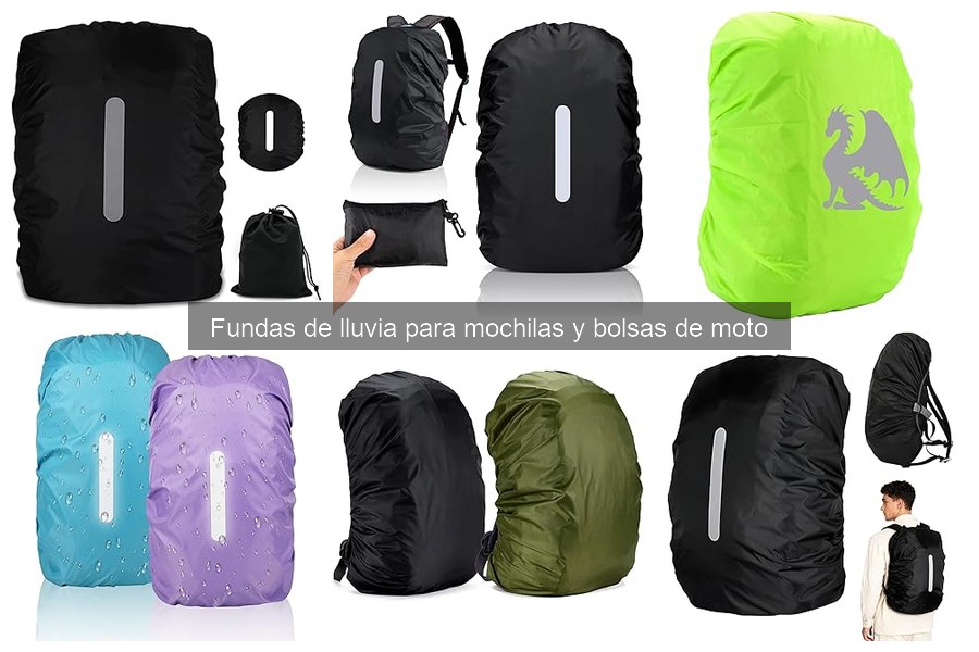 Precios de fundas de lluvia para mochilas de moto: guía 2023