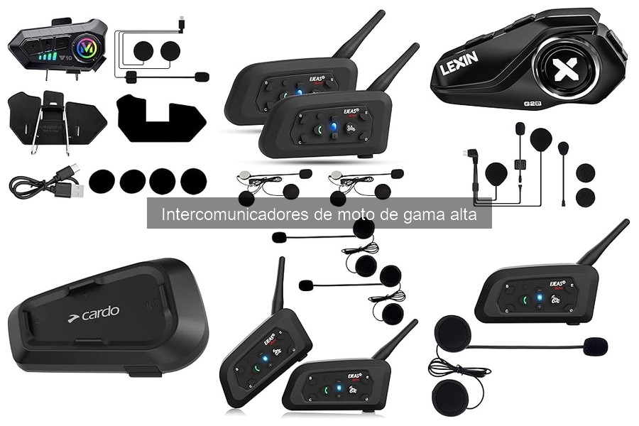 Precios de intercomunicadores de moto de gama alta en 2023