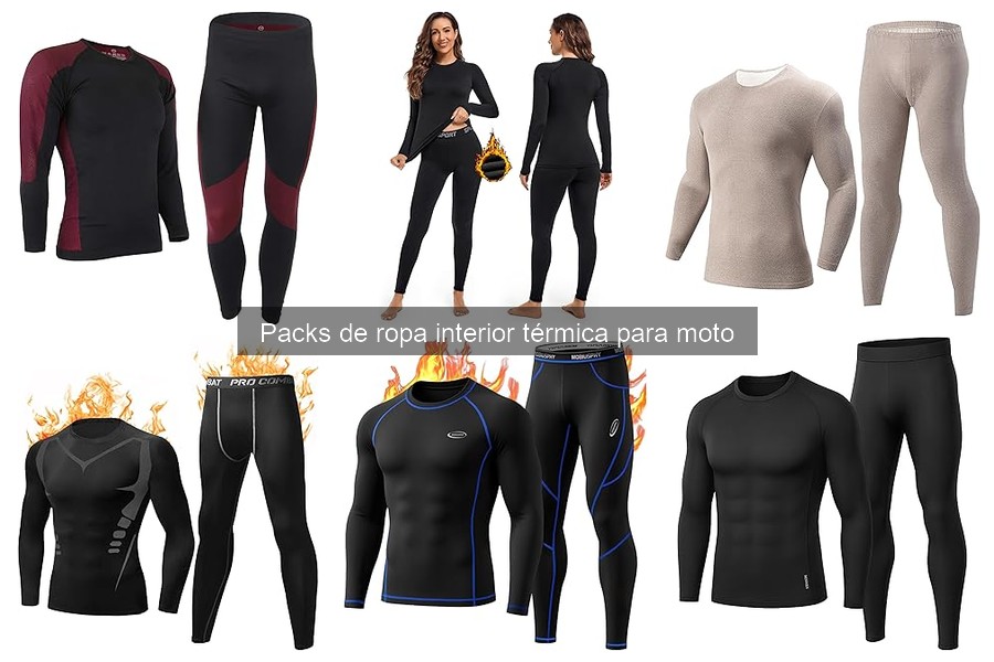 Precios de ropa interior térmica para moto en Amazon