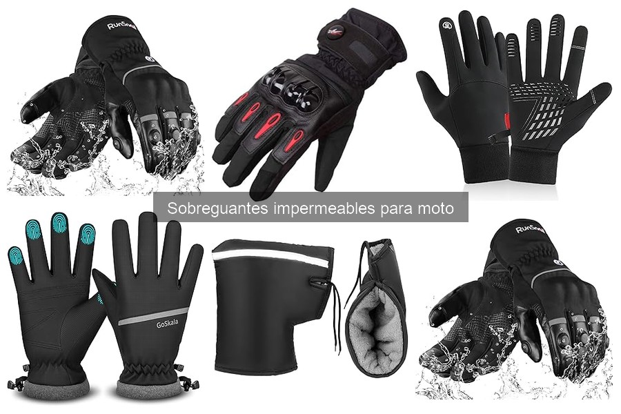 Precios de Sobreguantes Impermeables para Moto en 2023