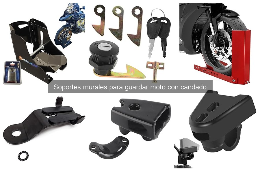 Precios de soportes murales para guardar motos en 2023