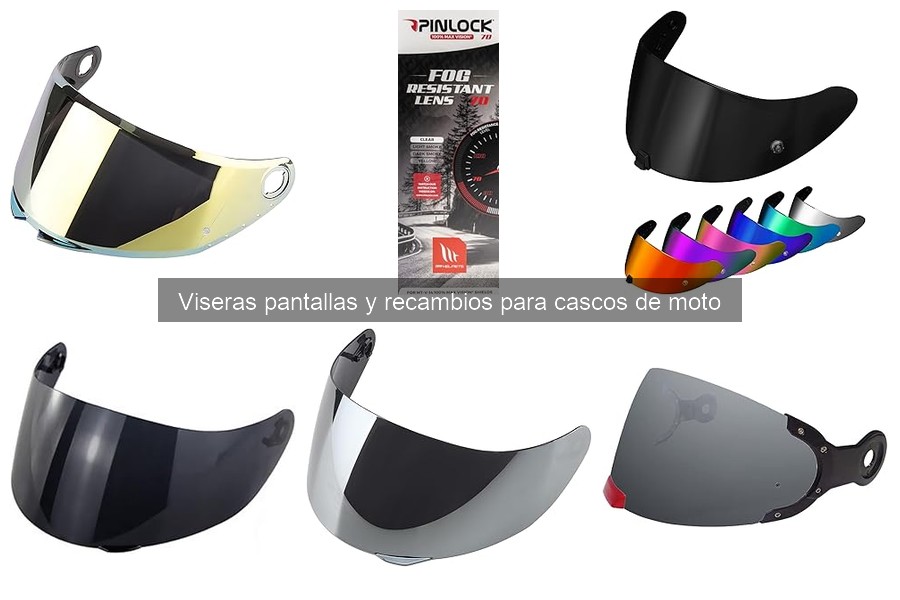 Precios de viseras para cascos de moto: guía y opciones