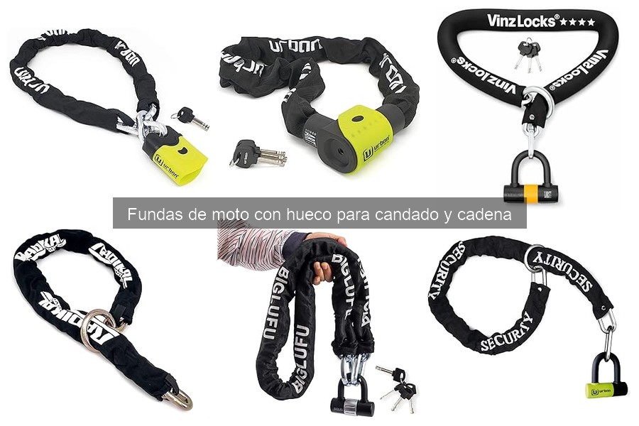 Precios promedio de fundas para moto con hueco para candado