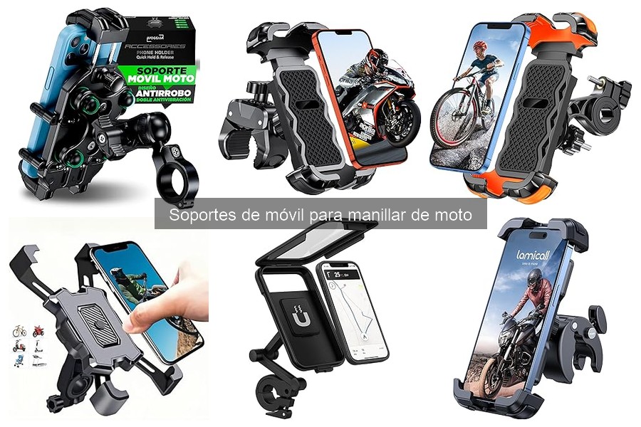 Precios Soportes de Móvil para Manillar de Moto 2023