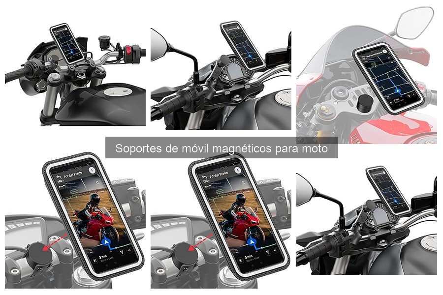 Precios y Dónde Comprar Soportes Móviles Magnéticos para Moto