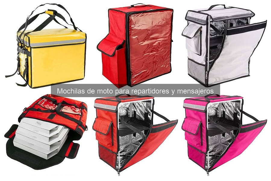 Preguntas frecuentes sobre mochilas de moto para mensajeros