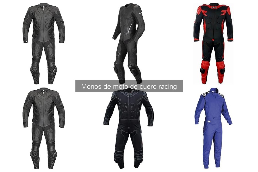 Preguntas frecuentes sobre monos de moto de cuero racing