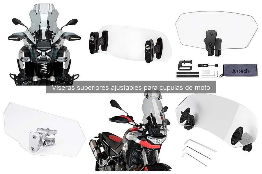 Preguntas Frecuentes sobre Viseras Ajustables para Motos