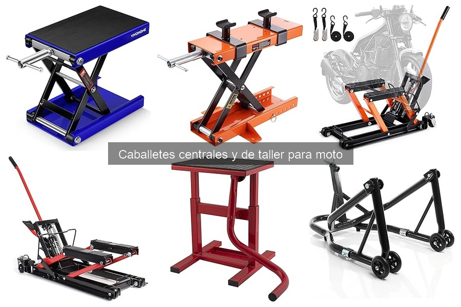 Problemas comunes al usar caballetes de taller para moto