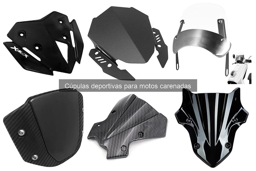 Problemas comunes al usar cúpulas deportivas en motos