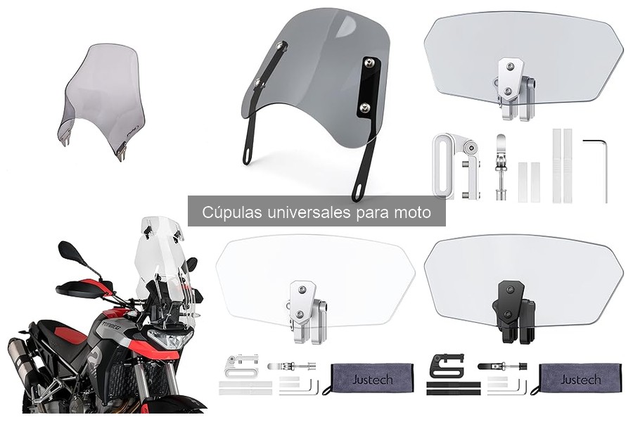 Problemas comunes al usar cúpulas universales para moto