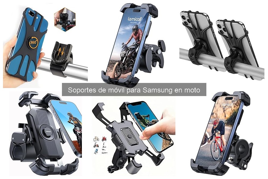 Problemas comunes al usar soportes de móvil en moto