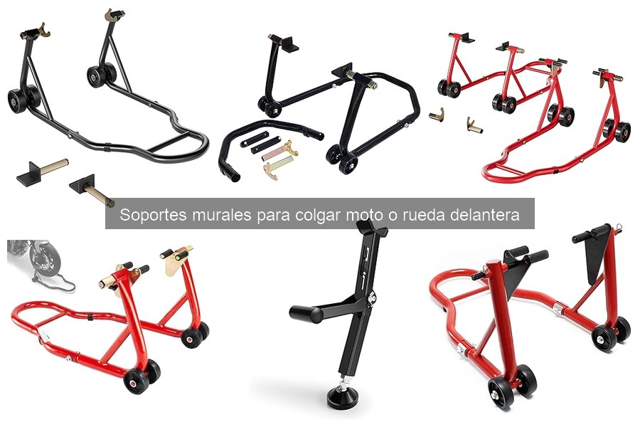 Problemas comunes al usar soportes murales para motos