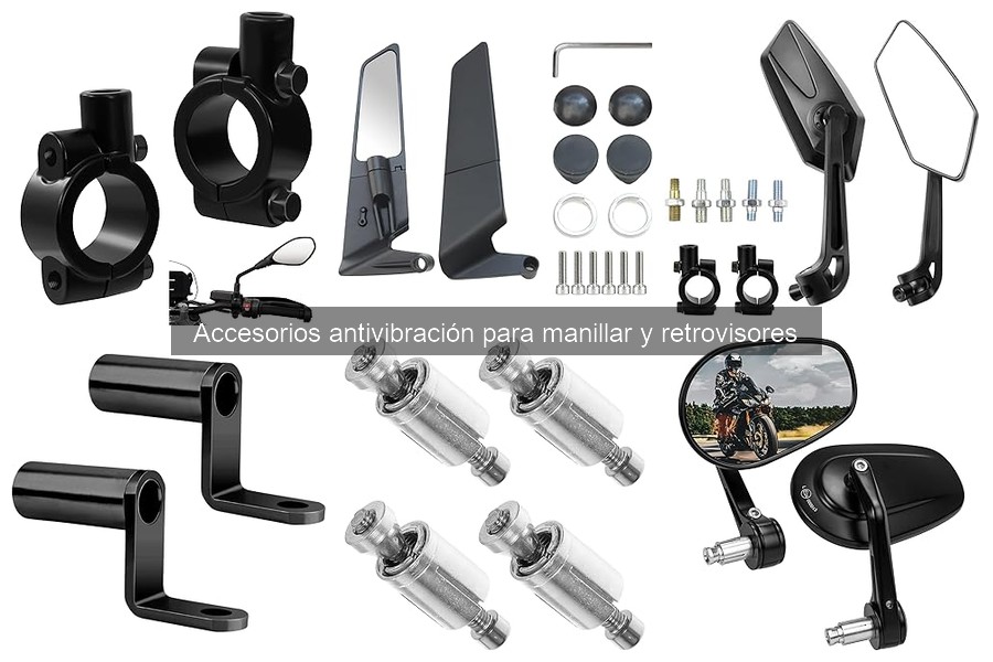 Problemas comunes con accesorios antivibración para motos