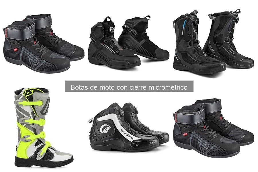 Problemas comunes con botas de moto de cierre micrométrico