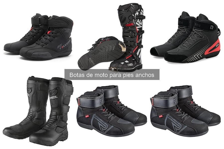 Problemas Comunes con Botas de Moto para Pies Anchos