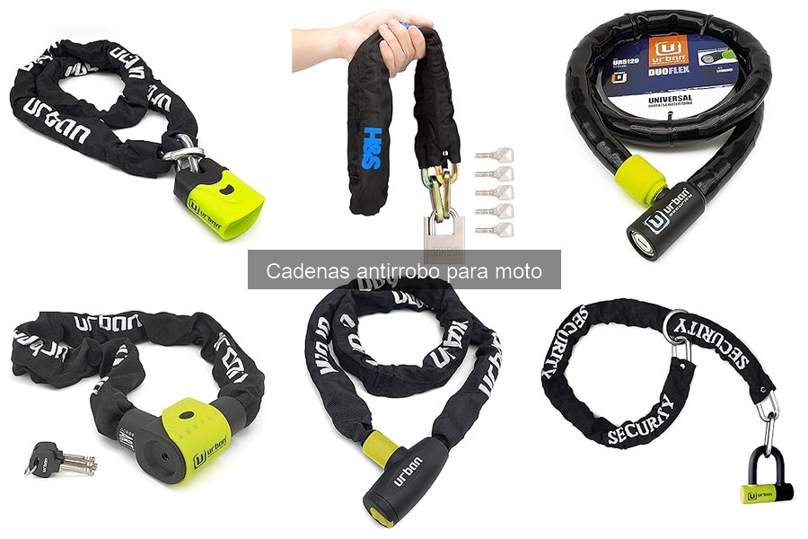 Problemas comunes con cadenas antirrobo para moto y soluciones