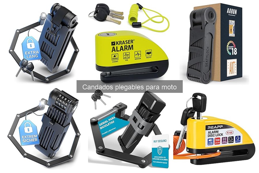 Problemas comunes con candados plegables para moto y soluciones