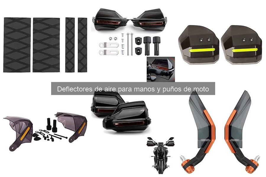 Problemas comunes con deflectores de aire para manos en moto