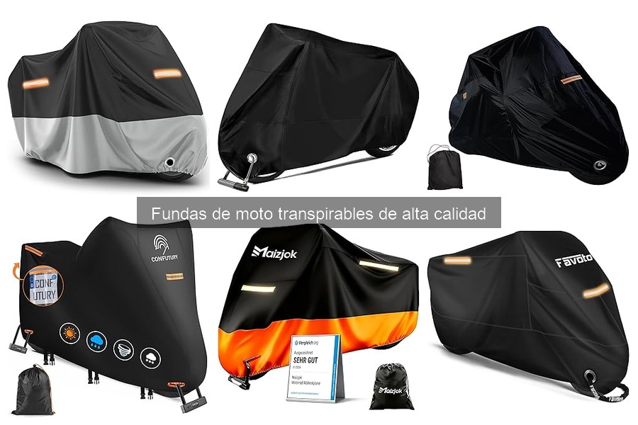 Problemas comunes con fundas de moto transpirables y soluciones