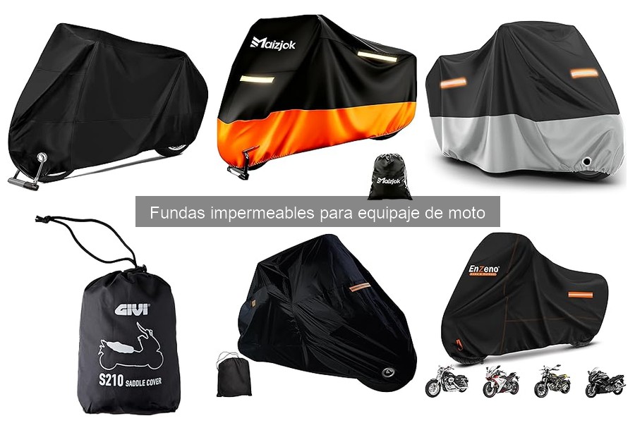 Problemas comunes con fundas impermeables para equipaje de moto