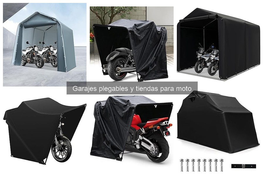 Problemas comunes con garajes plegables para motos y soluciones