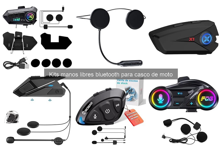 Problemas comunes con kits manos libres bluetooth en motos