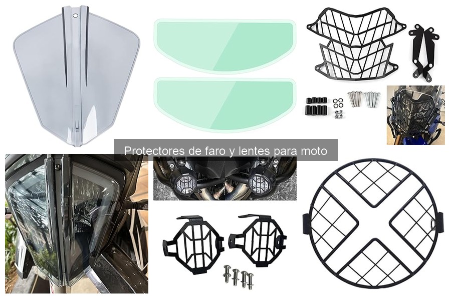 Problemas comunes con protectores de faro en motos y soluciones
