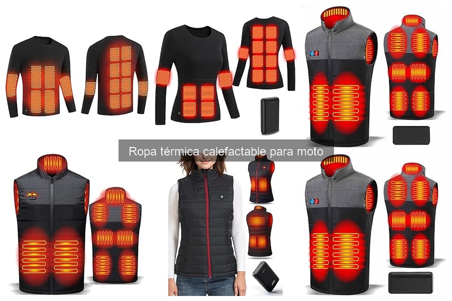 Problemas comunes con ropa térmica calefactable para moto