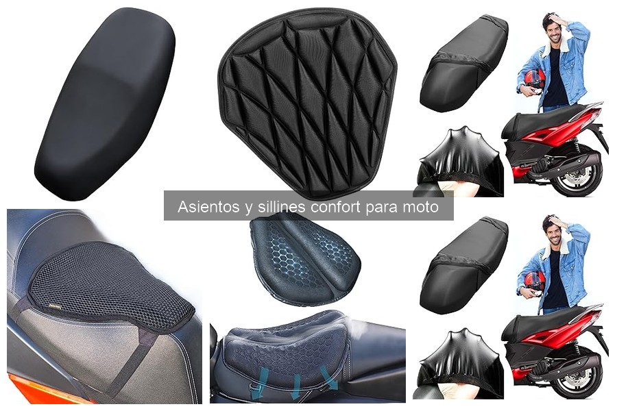 Problemas comunes con sillines confort en moto y soluciones