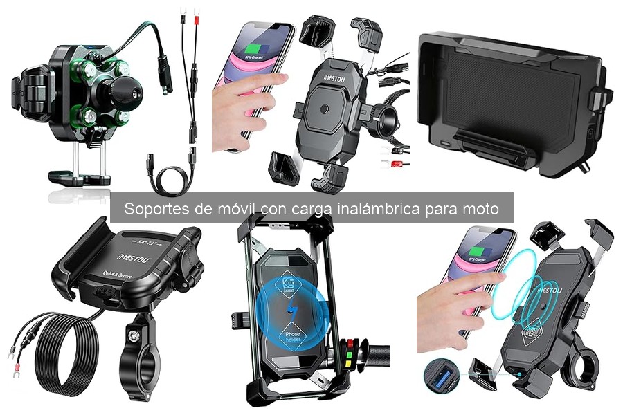 Problemas comunes con soportes de móvil inalámbricos en moto