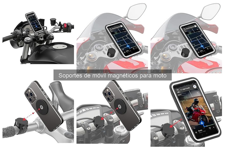 Problemas comunes con soportes magnéticos para moto y soluciones