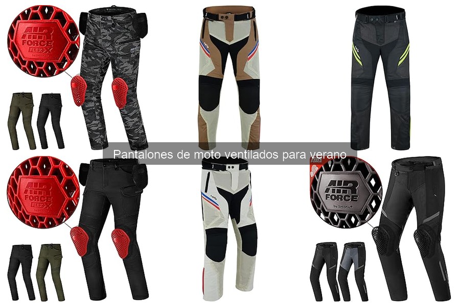 Problemas comunes de pantalones de moto ventilados