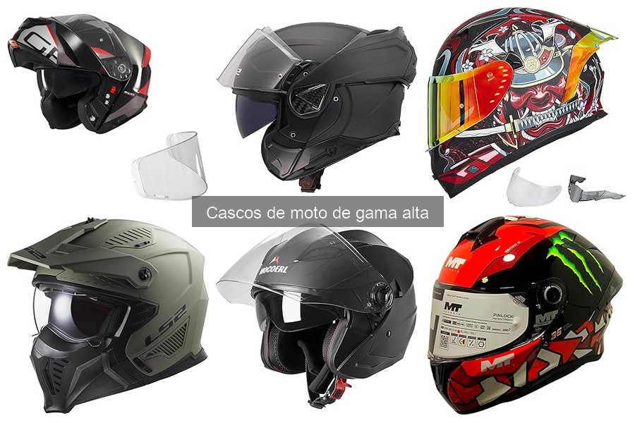 Problemas comunes en cascos de moto de gama alta