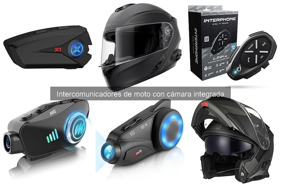 Problemas comunes intercomunicadores de moto con cámara