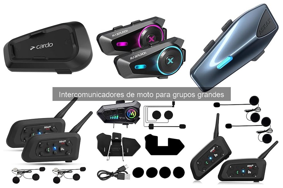 Problemas y soluciones de intercomunicadores de moto