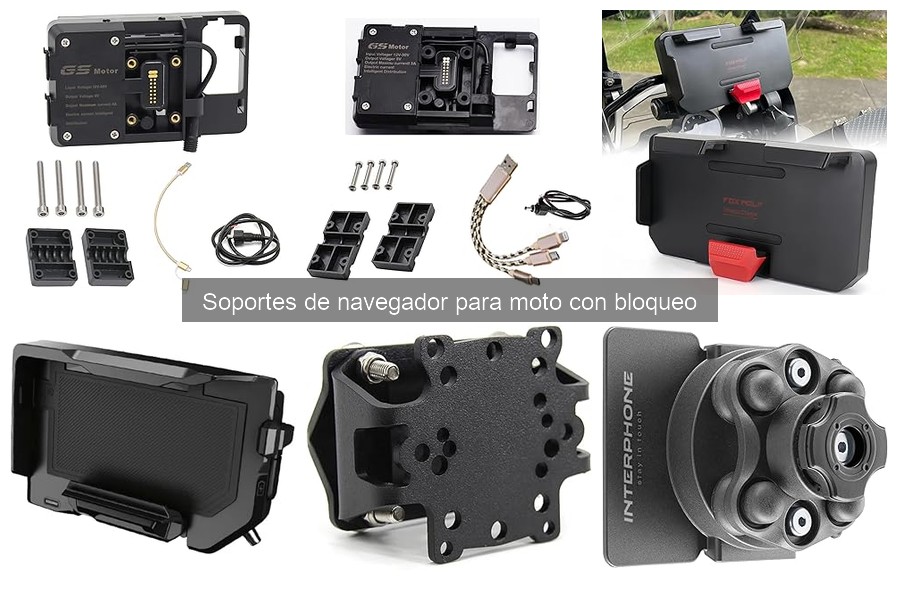 Problemas y soluciones de soportes de navegador para moto