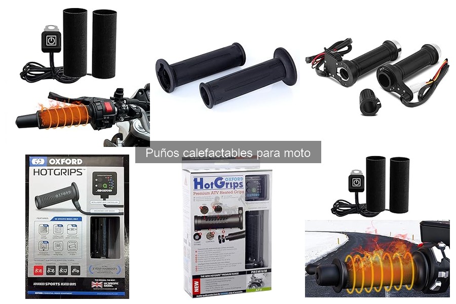 Puños calefactables para moto: ¿Son seguros para conducir?