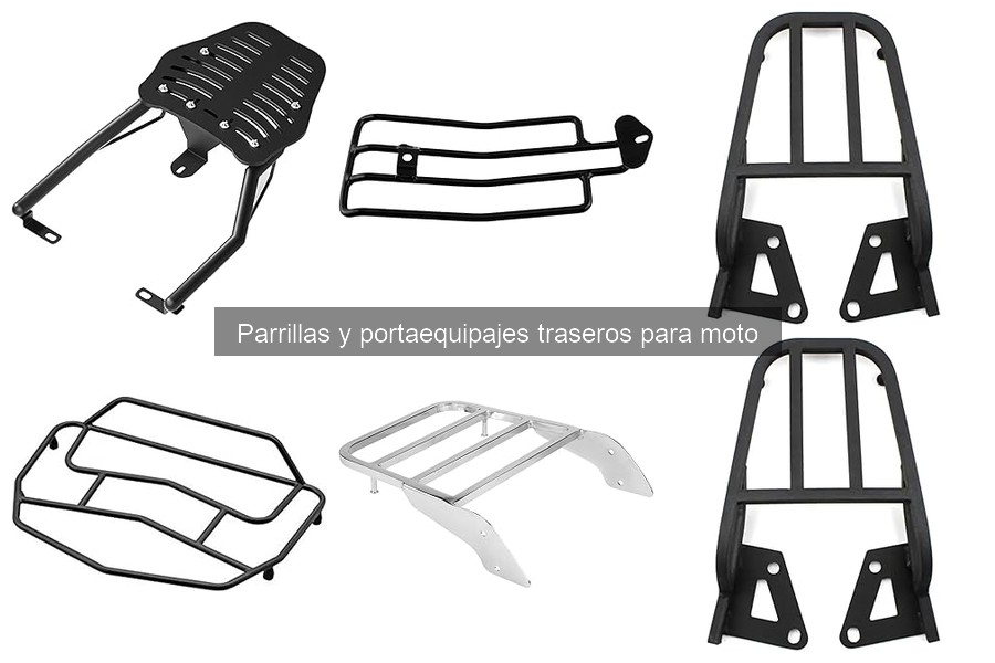 ¿Qué capacidad de carga necesitas en una parrilla de moto?