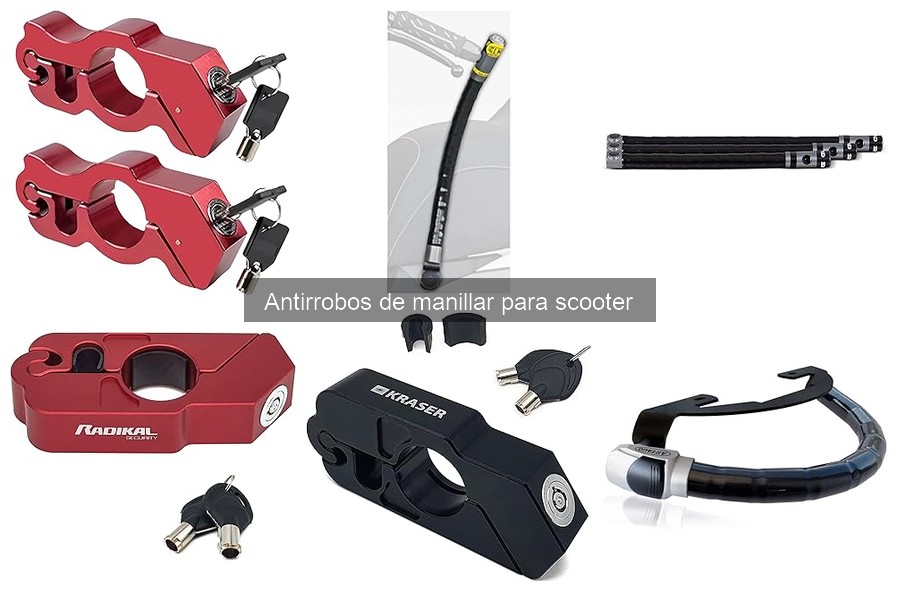 ¿Qué es un antirrobo de manillar para scooter?