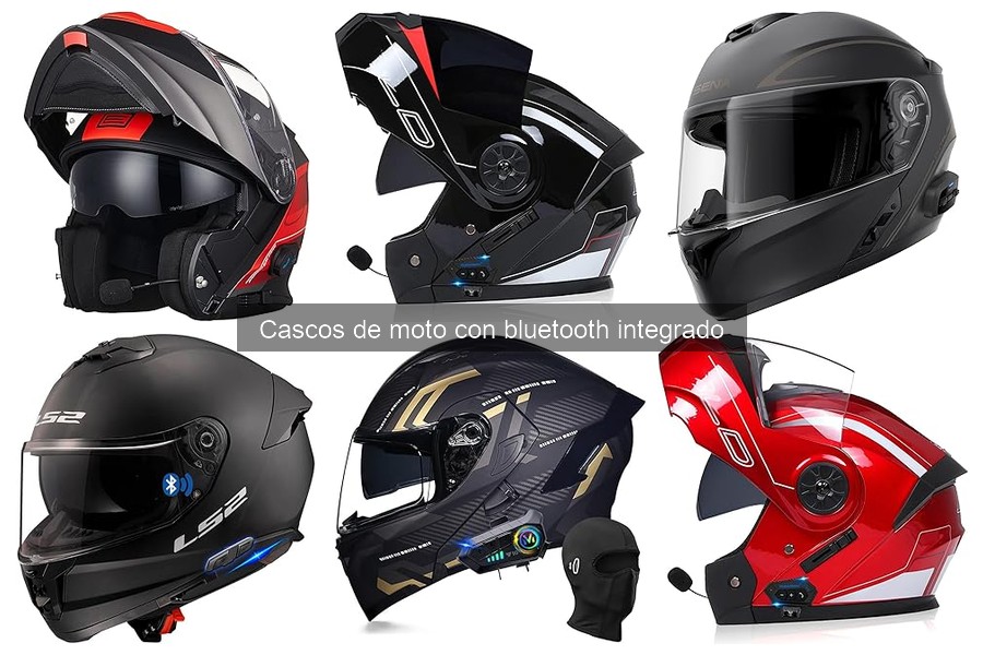 ¿Qué es un casco de moto con bluetooth integrado?