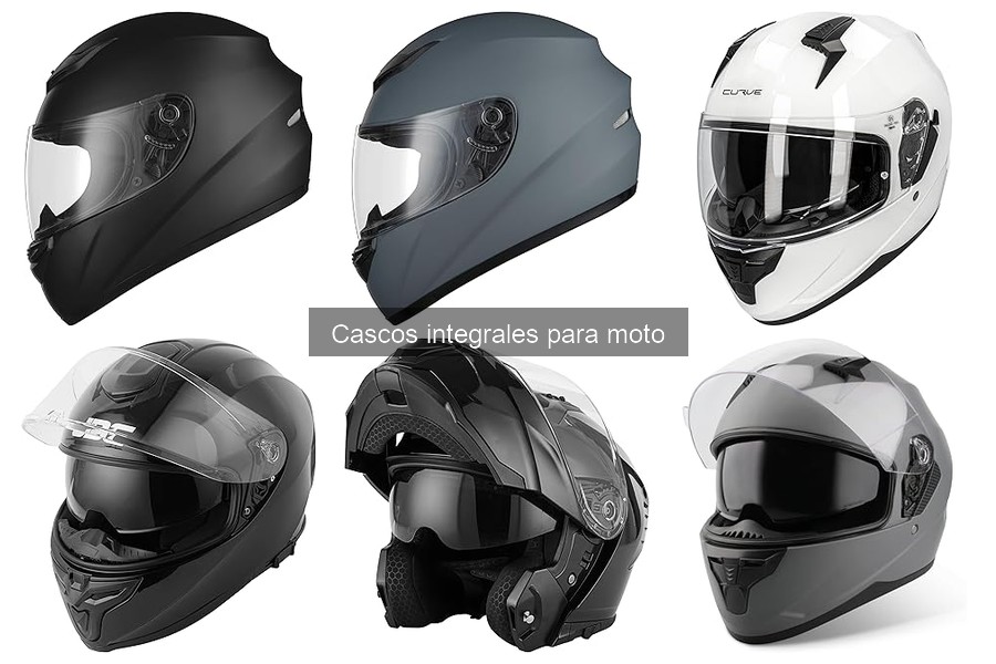 ¿Qué es un casco integral para moto? Características y ventajas