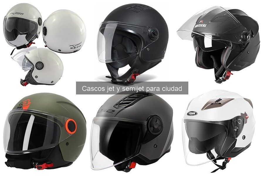 ¿Qué es un casco jet y cuáles son sus características?