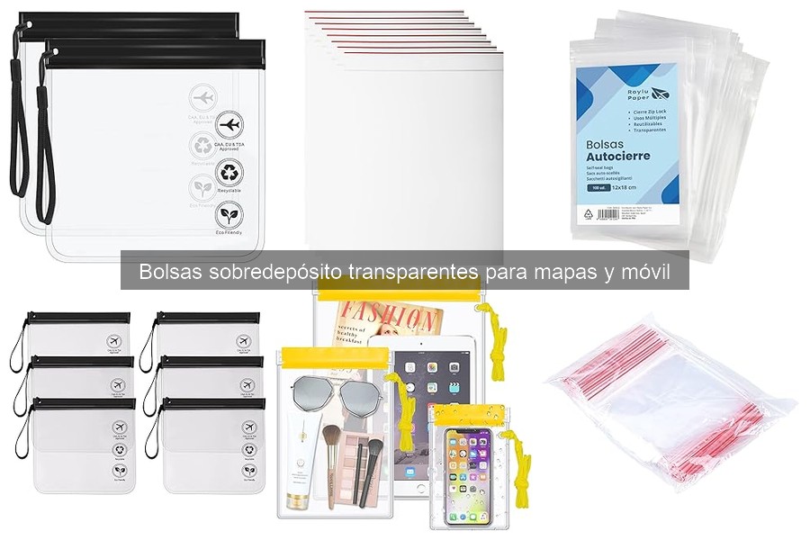 ¿Qué es una bolsa sobredepósito transparente para motos?