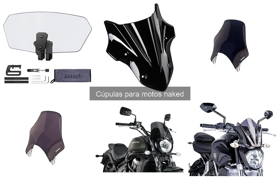¿Qué es una cúpula para motos naked? Función y beneficios